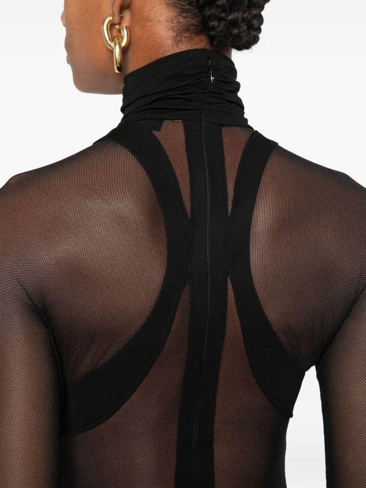 Body con trasparenze 