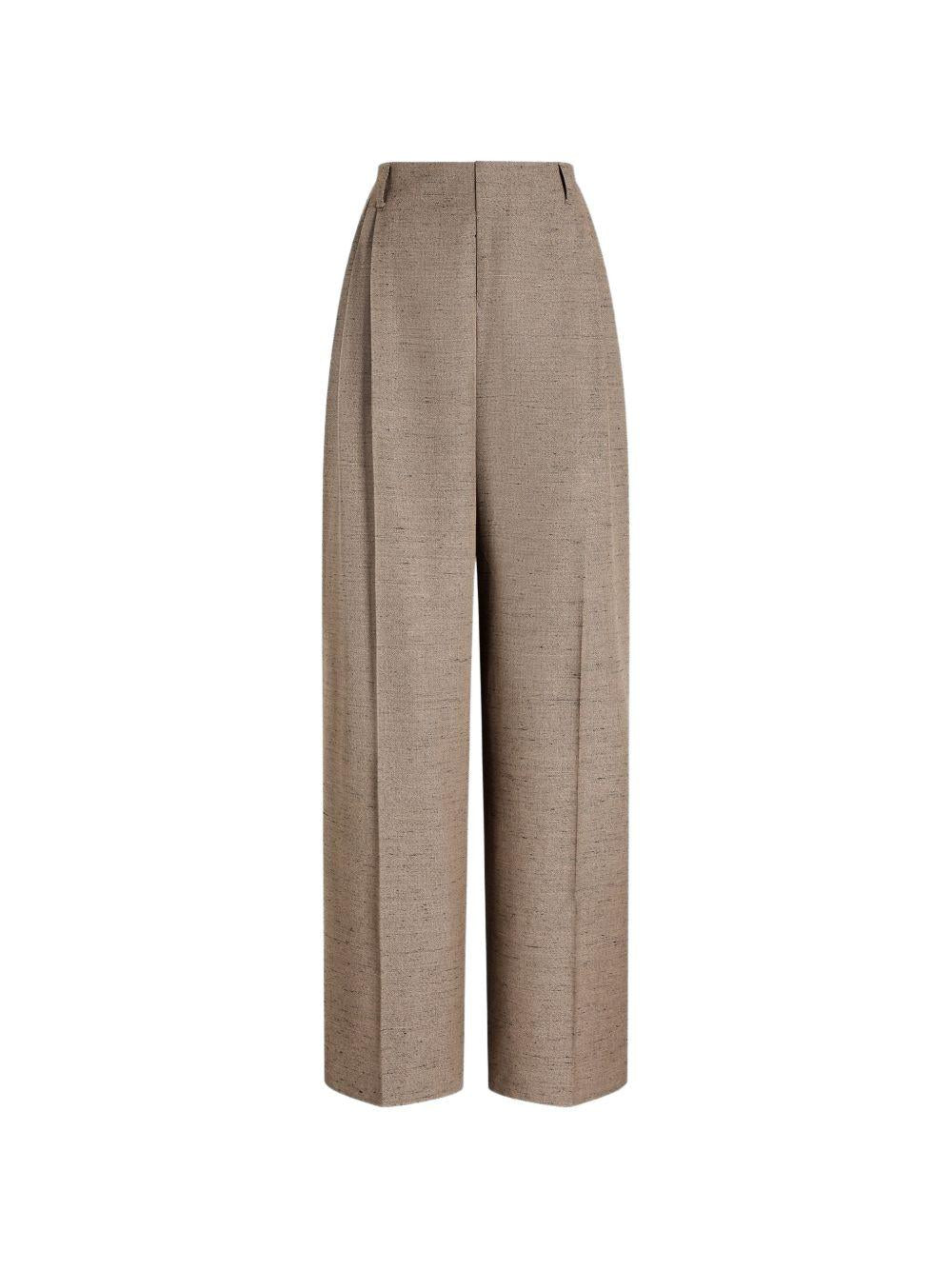 Pantaloni plissé 