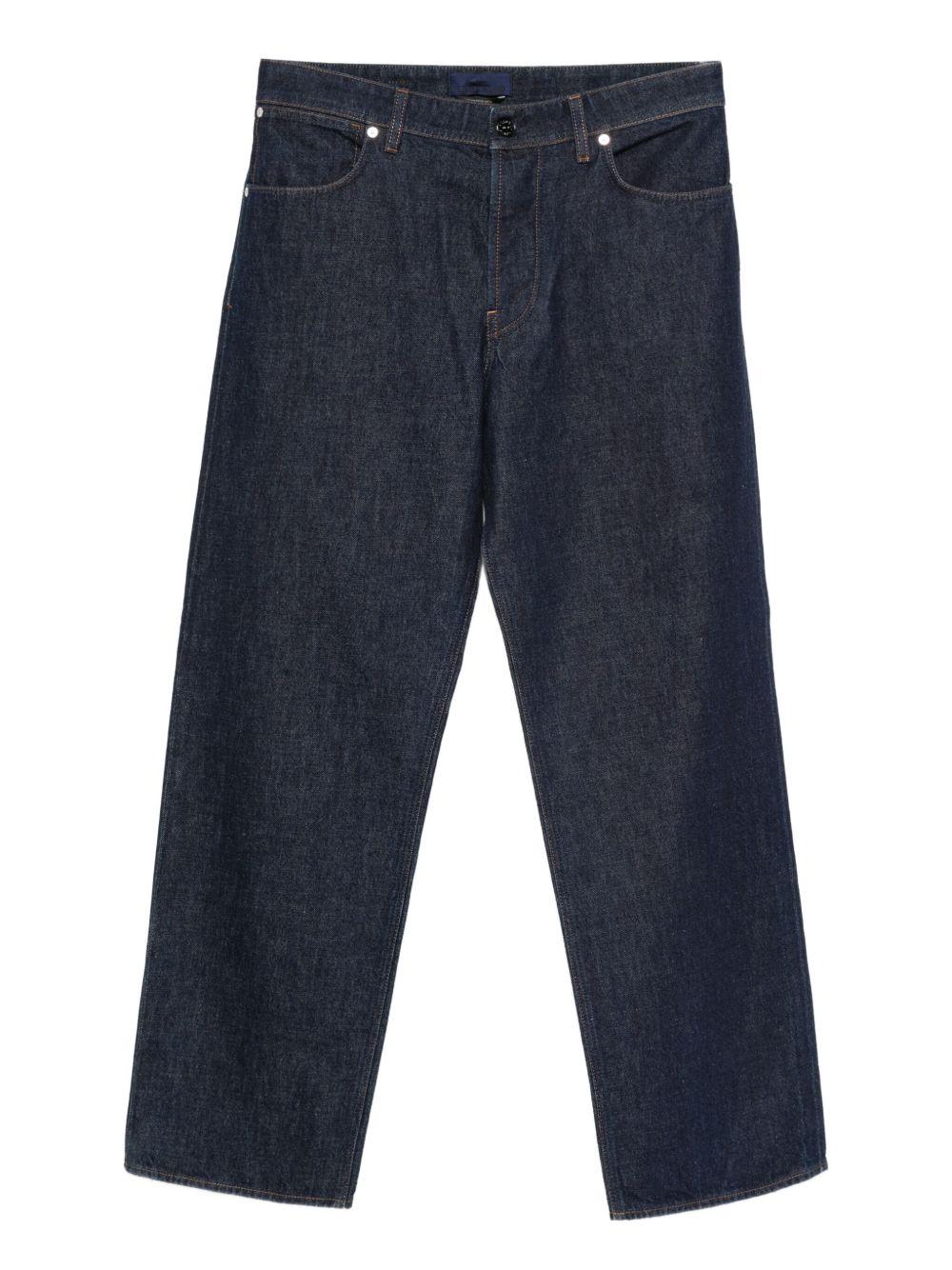 Jeans blu scuro dritti 