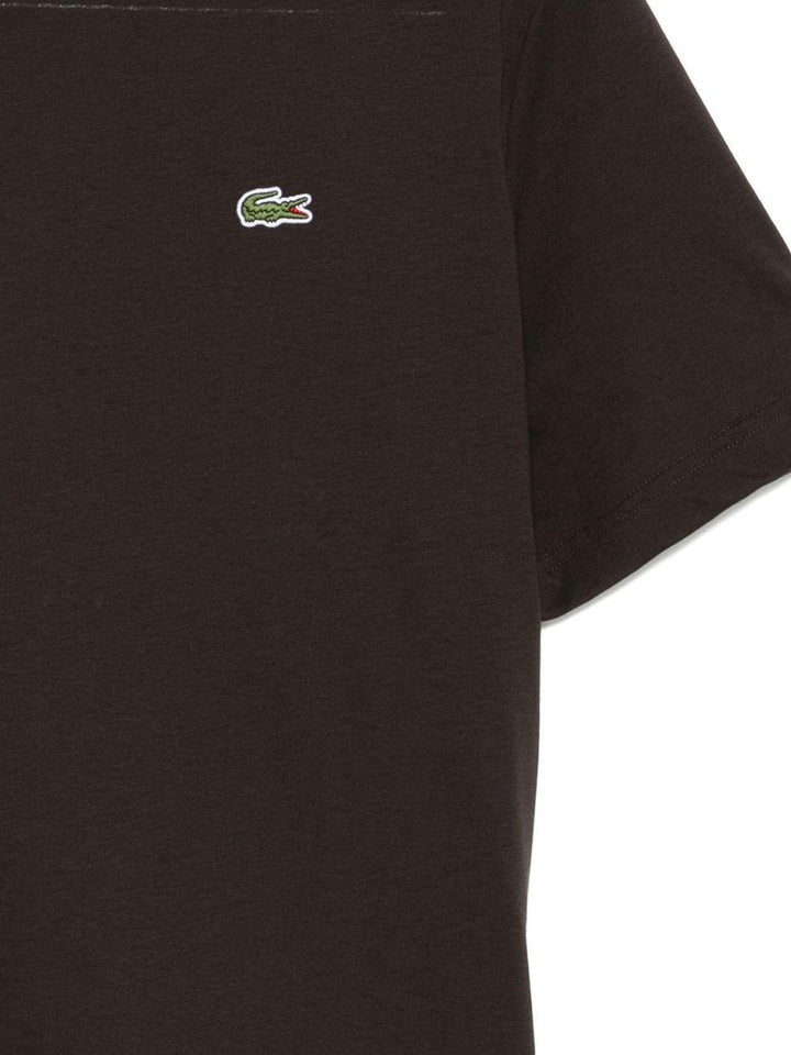 T-shirt marrone scuro 