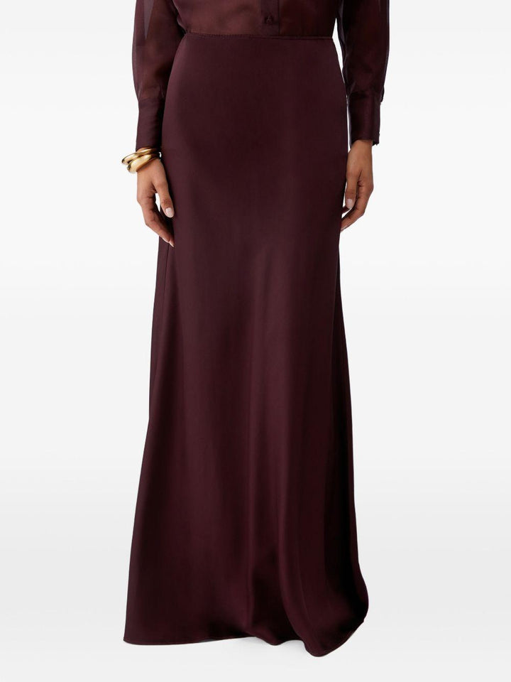 Gonna lunga in satin 