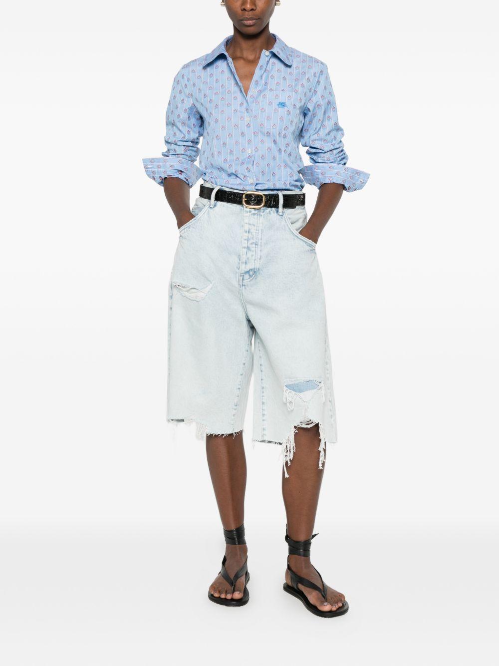 Camicia con stampa 