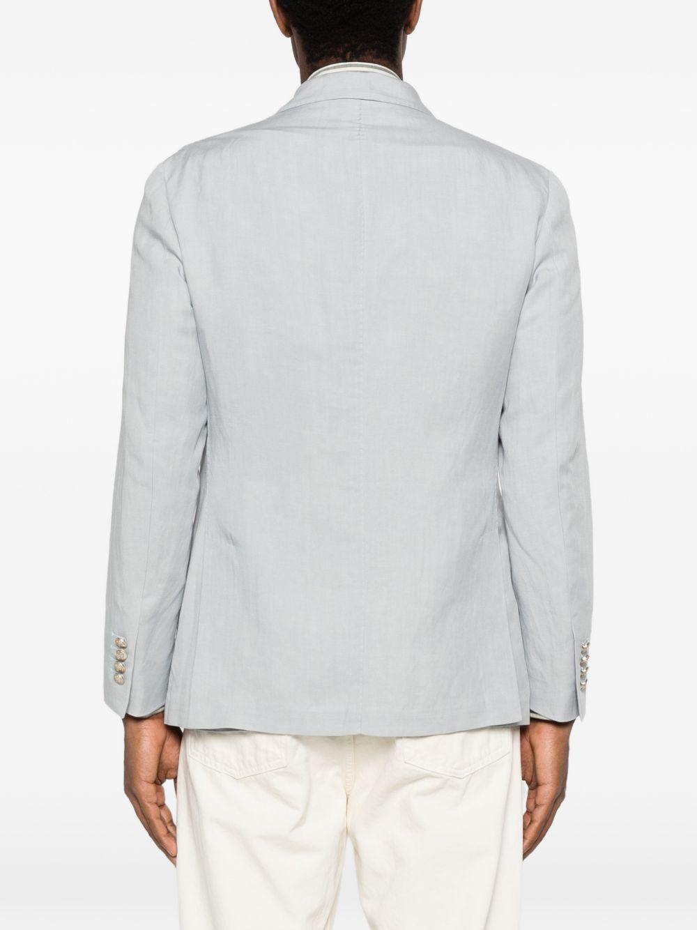 Blazer doppiopetto denim 
