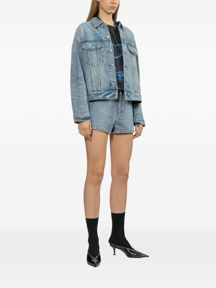 Shorts in denim 