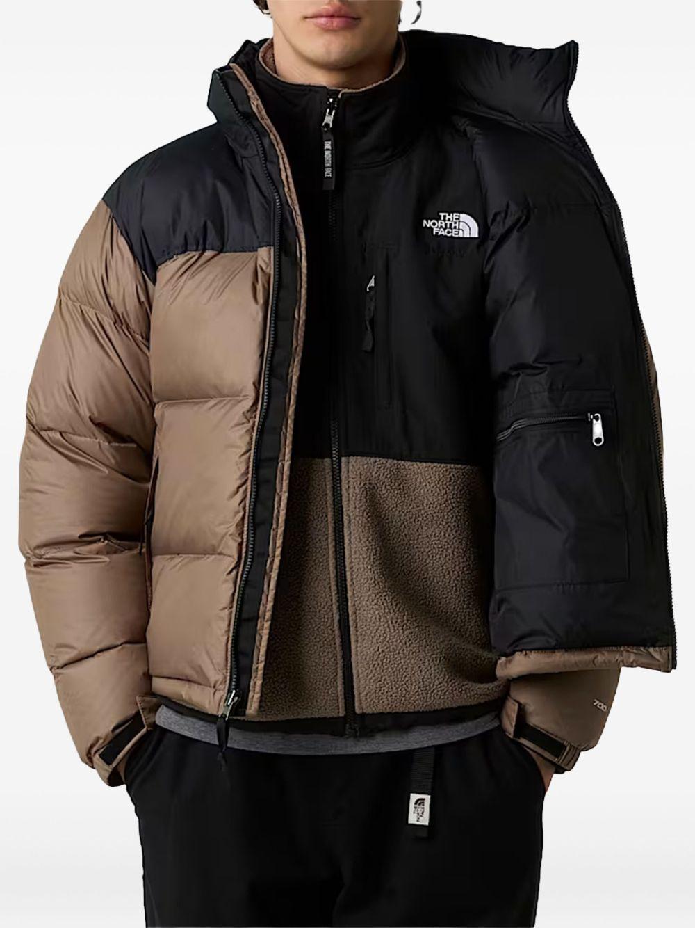 Piumino Retro Nuptse 1996 marrone mocha