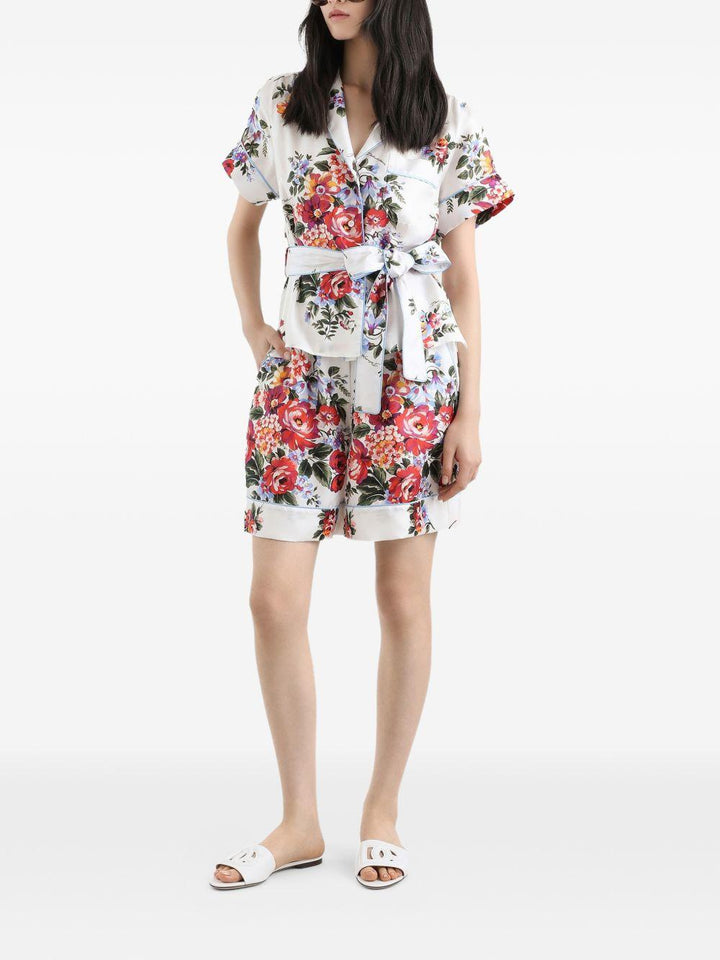 Shorts a fiori 
