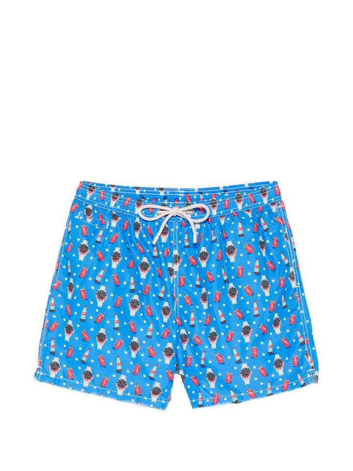 Costume da bagno blu avio 