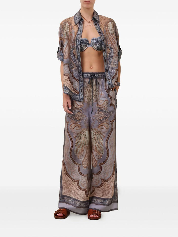Pantaloni con coulisse 