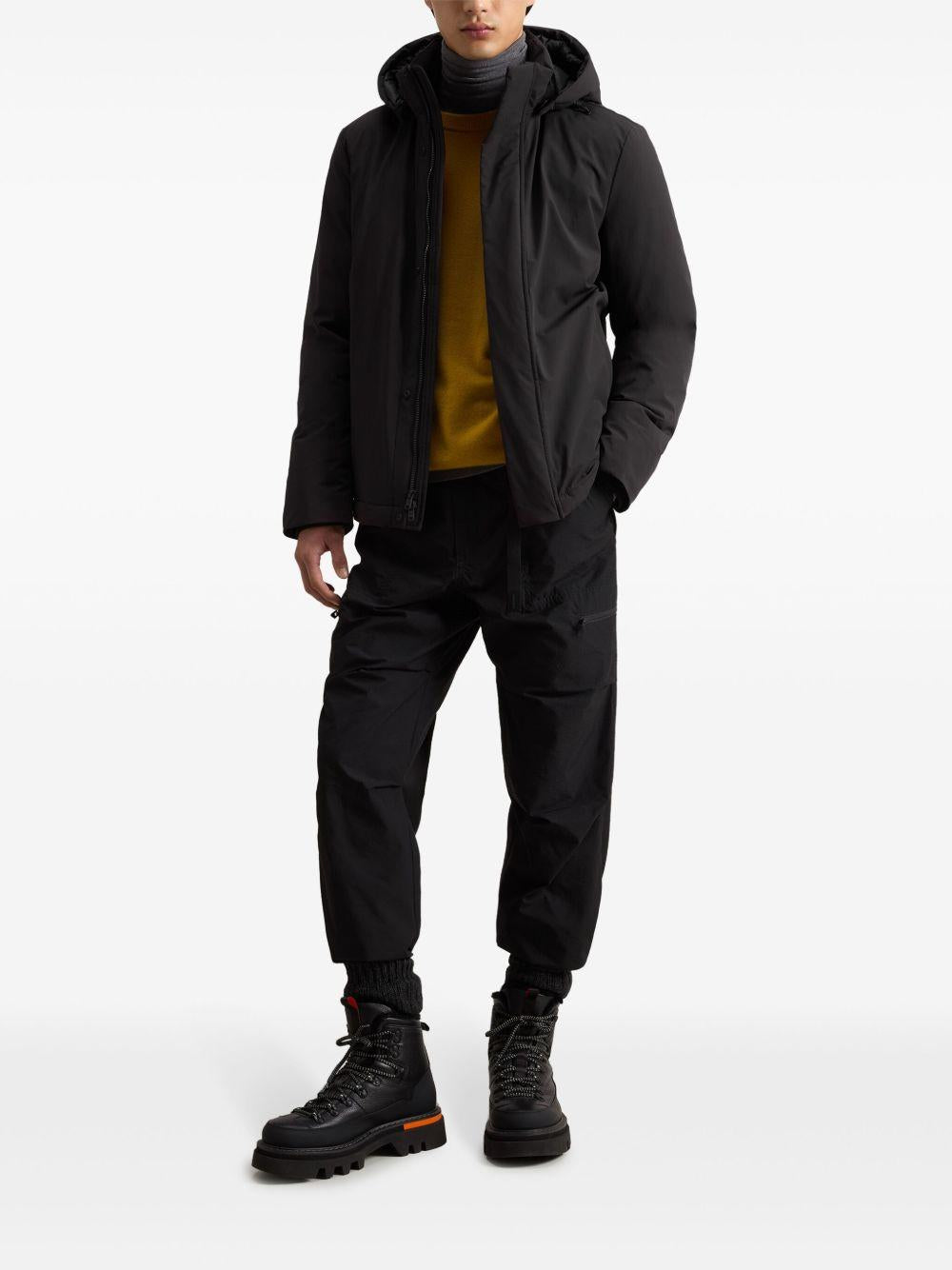 Giubbotto nero stretch 