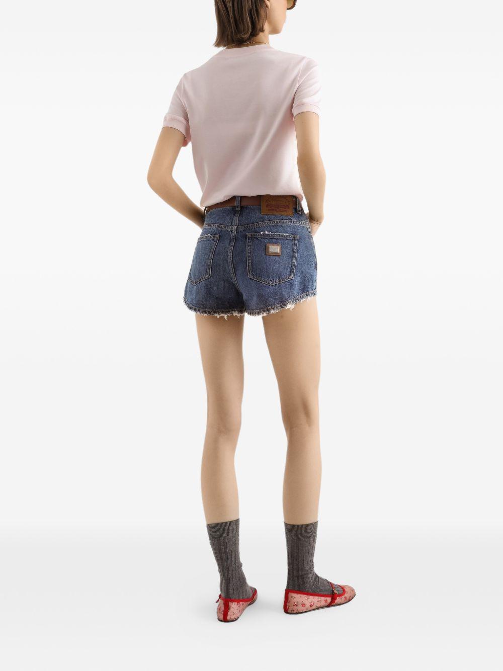 Shorts in denim 