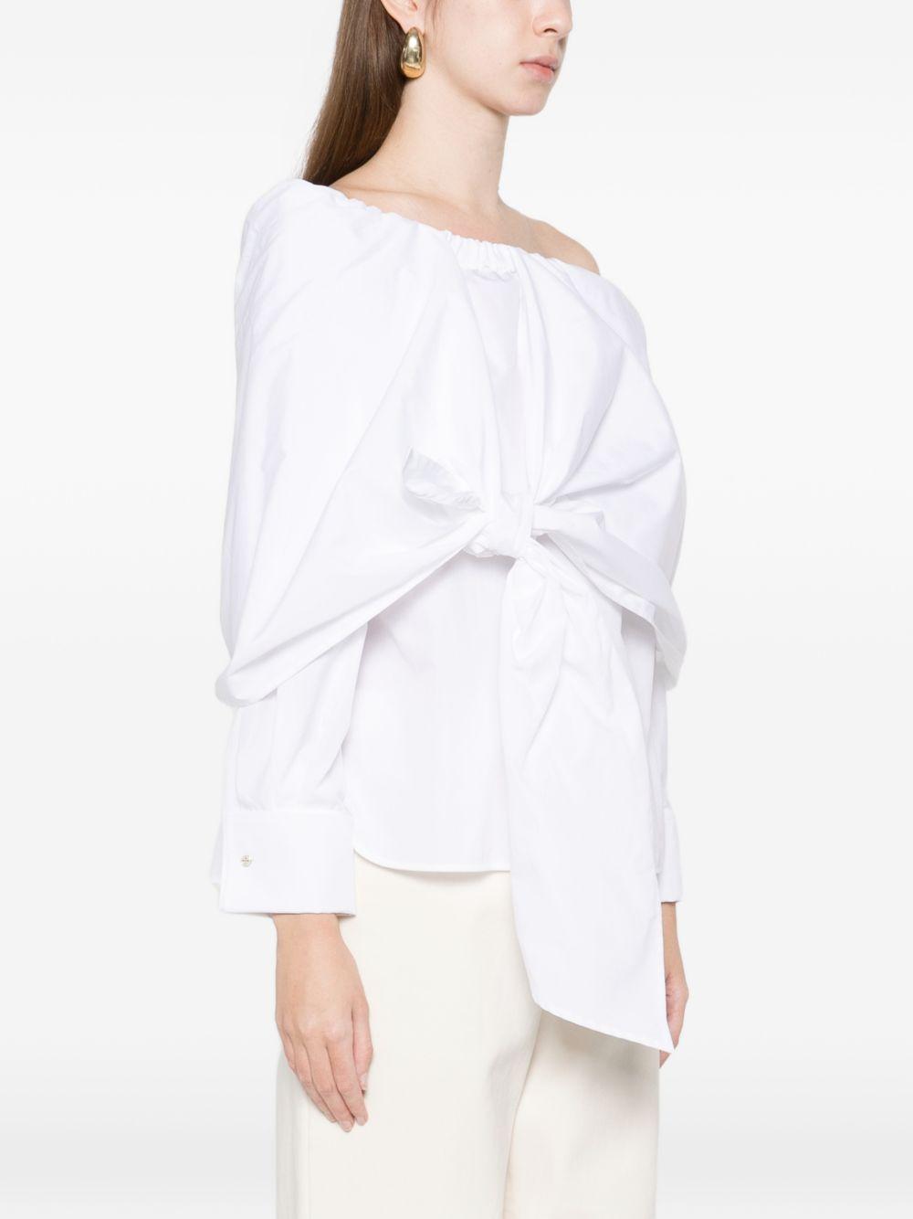 Blusa con scollo asimmetrico Curvone 