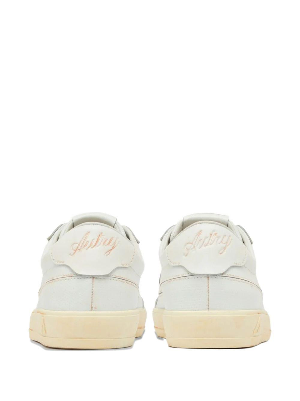 Sneakers bianche in pelle 