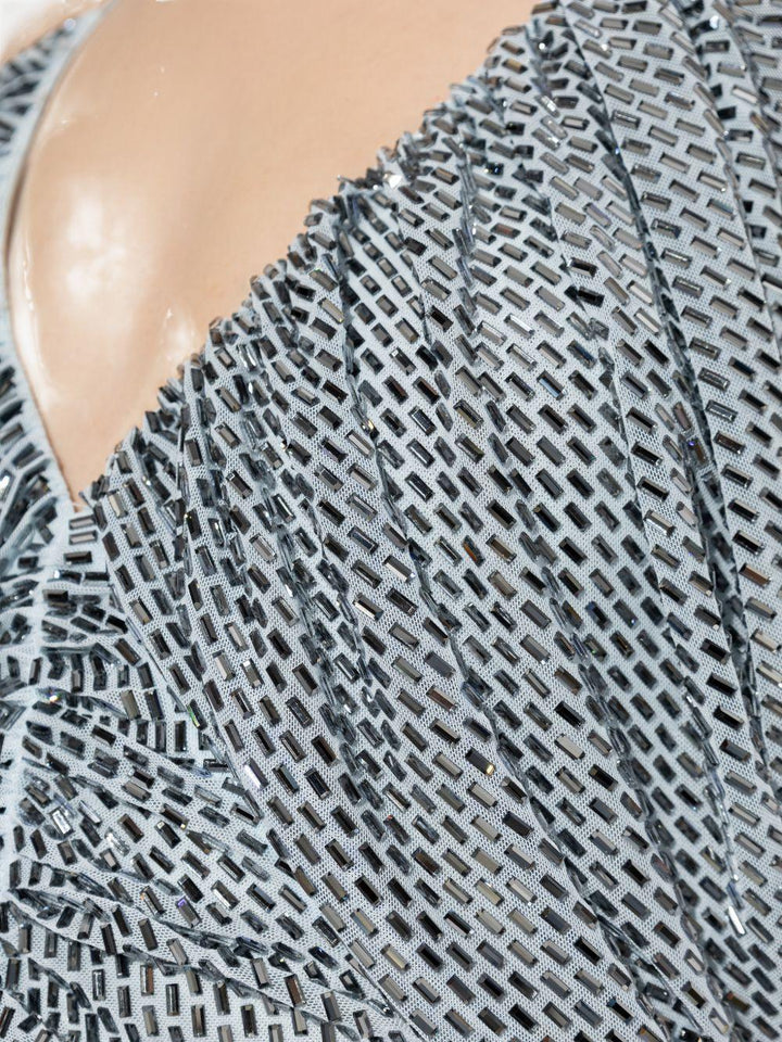 Abito con strass 