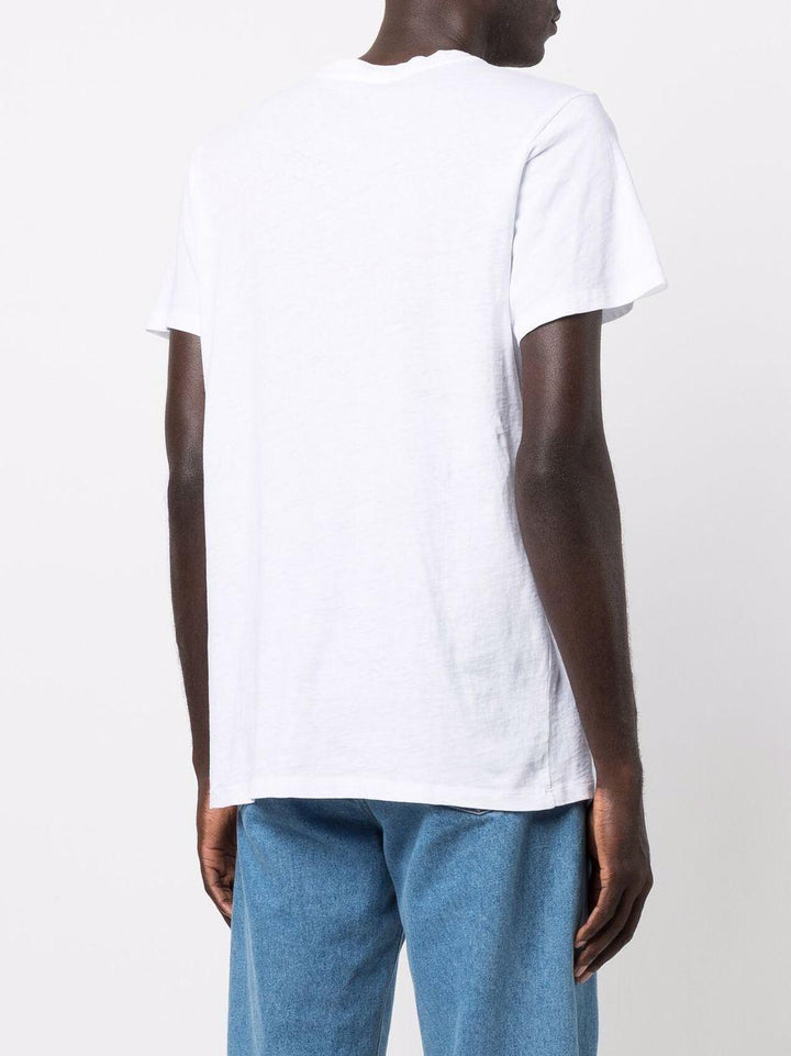 T-shirt Bianca Con Logo 