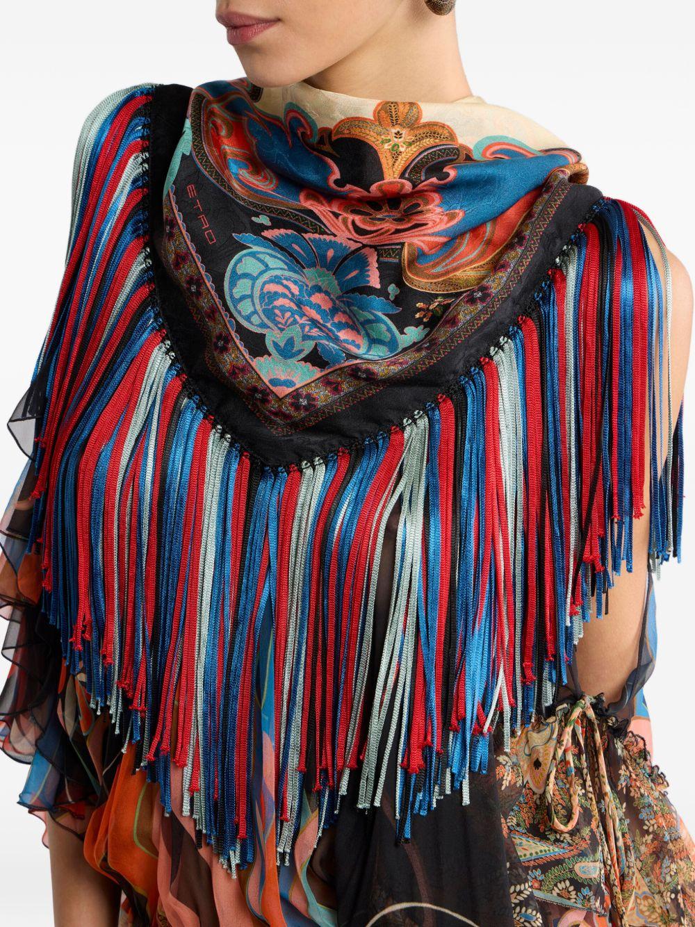 Foulard a fiori 
