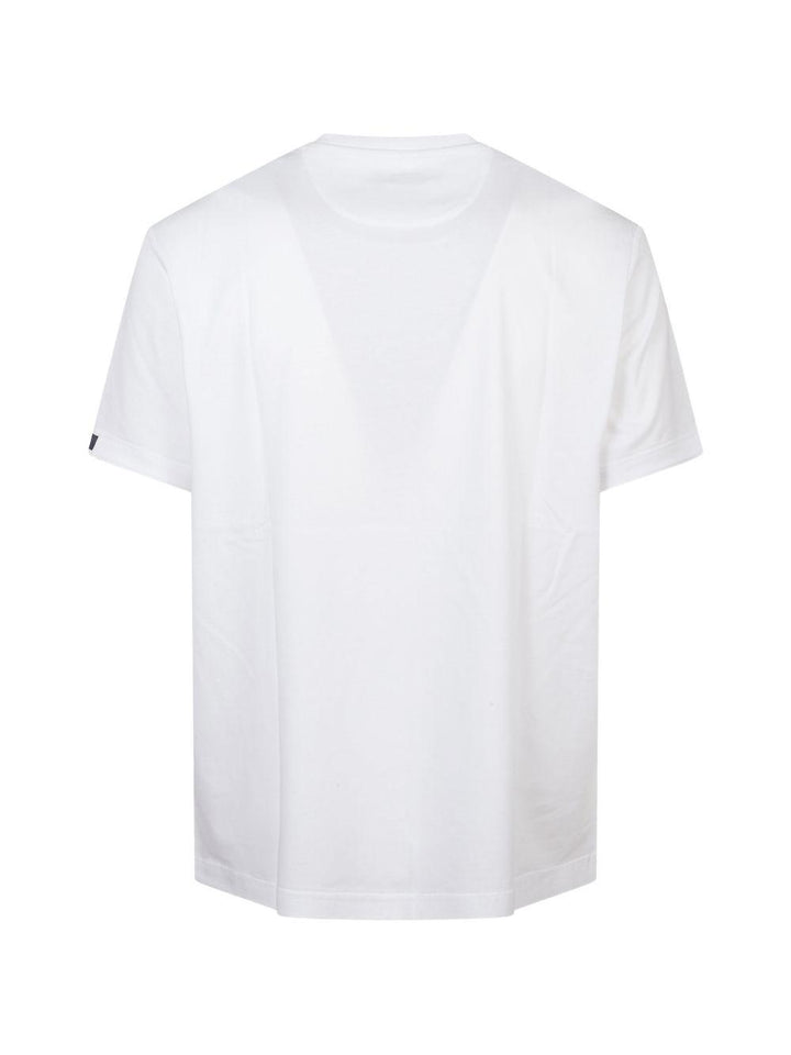 T-shirt girocollo bianca 