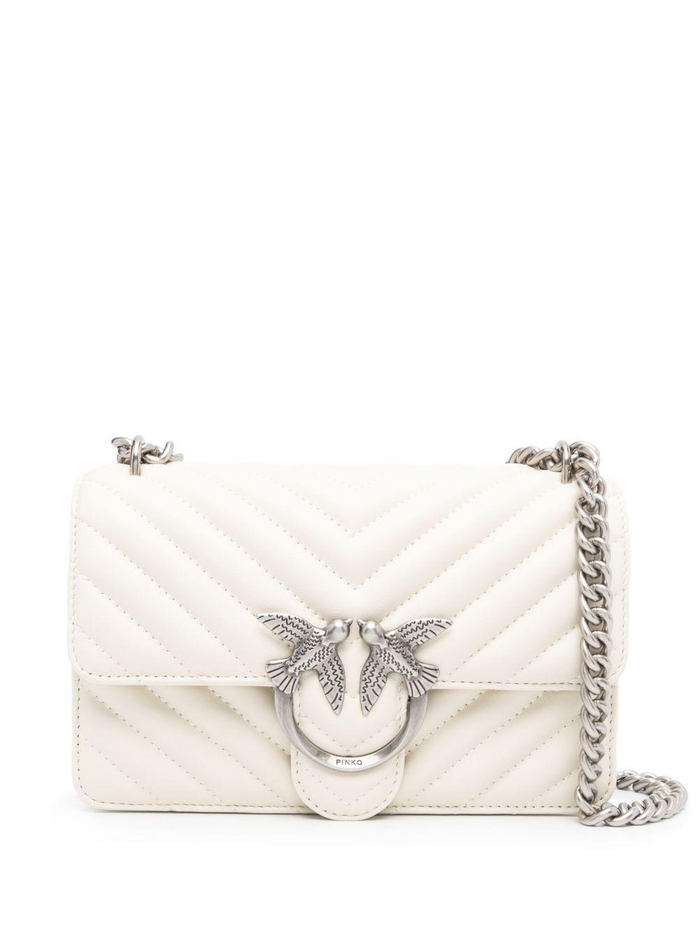 Borsa a tracolla Love One trapuntata 