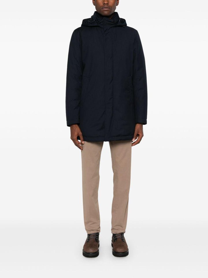 Cappotto imbottito blu navy 