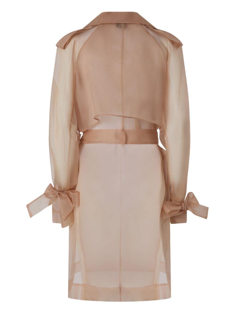 Cappotto con cintura 