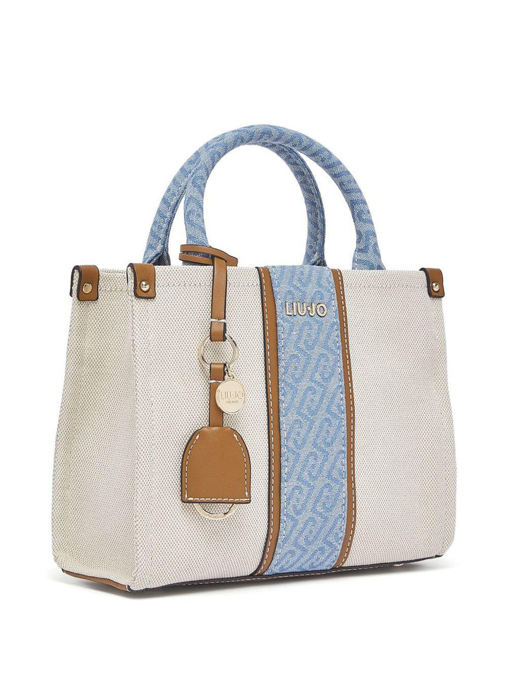Borsa tote con manico superiore 
