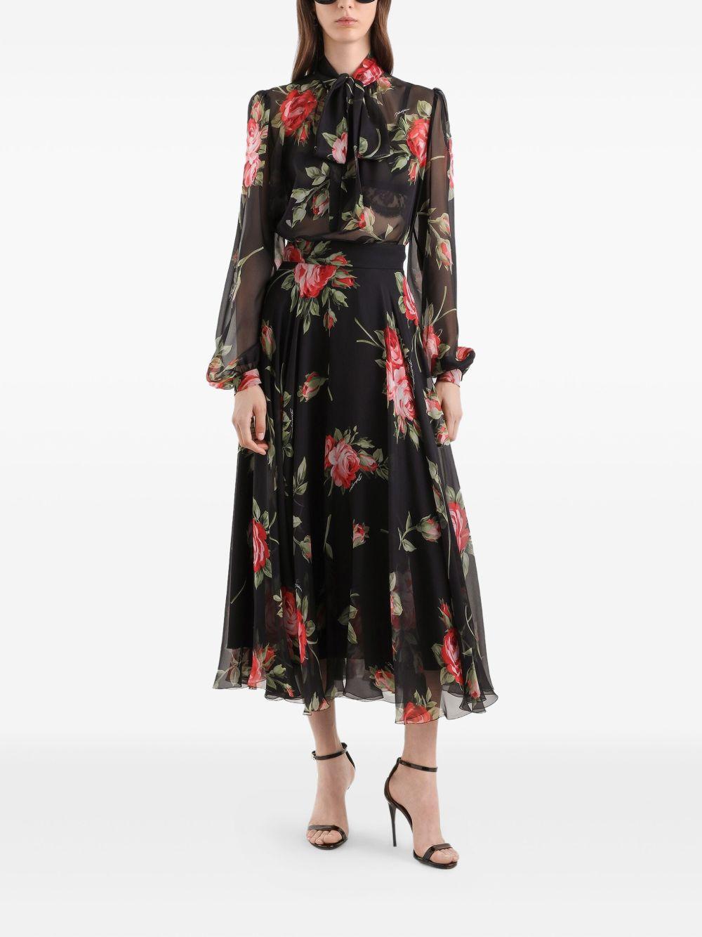 Blusa a fiori 
