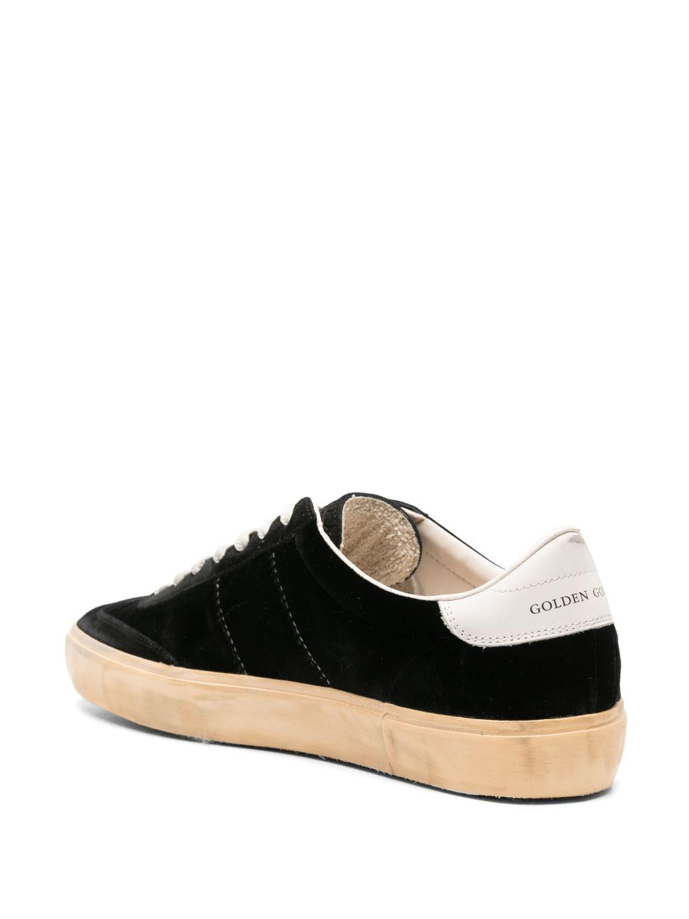 Sneakers Soul-Star nere in velluto 