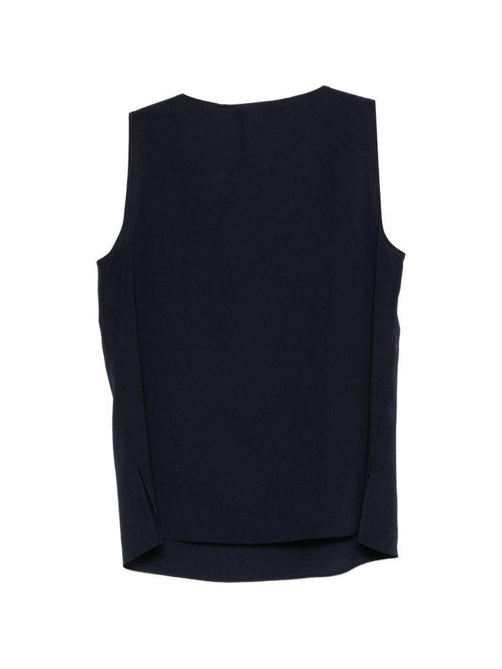Top Mrpascia con scollo a V 