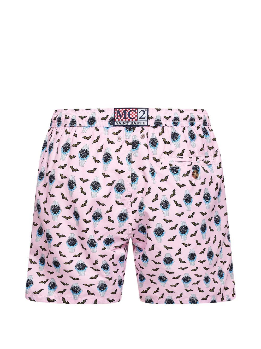 Costume da bagno rosa 