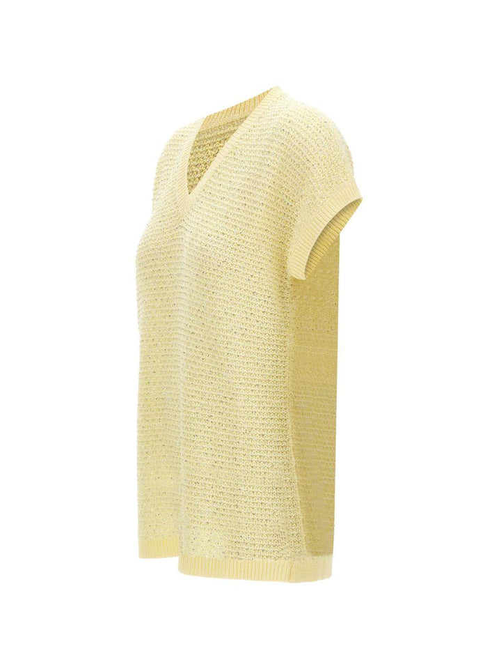 Maglia con scollo a V 