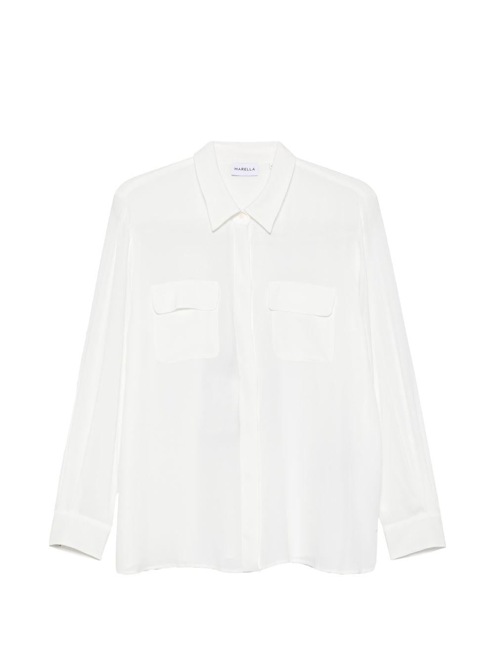 Camicia Febe con colletto e taschino 