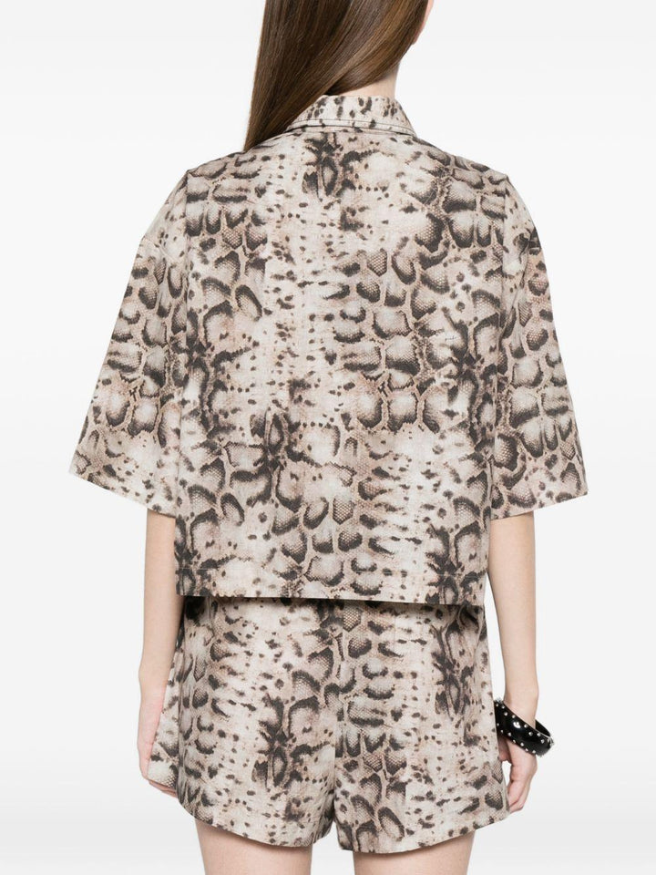Camicia con stampa 
