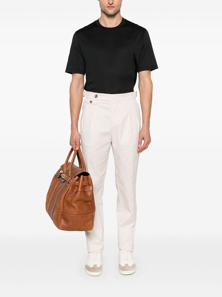 T-shirt girocollo nero 