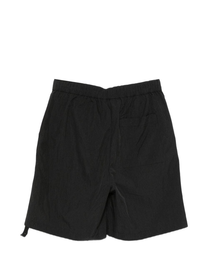 Shorts con coulisse neri 
