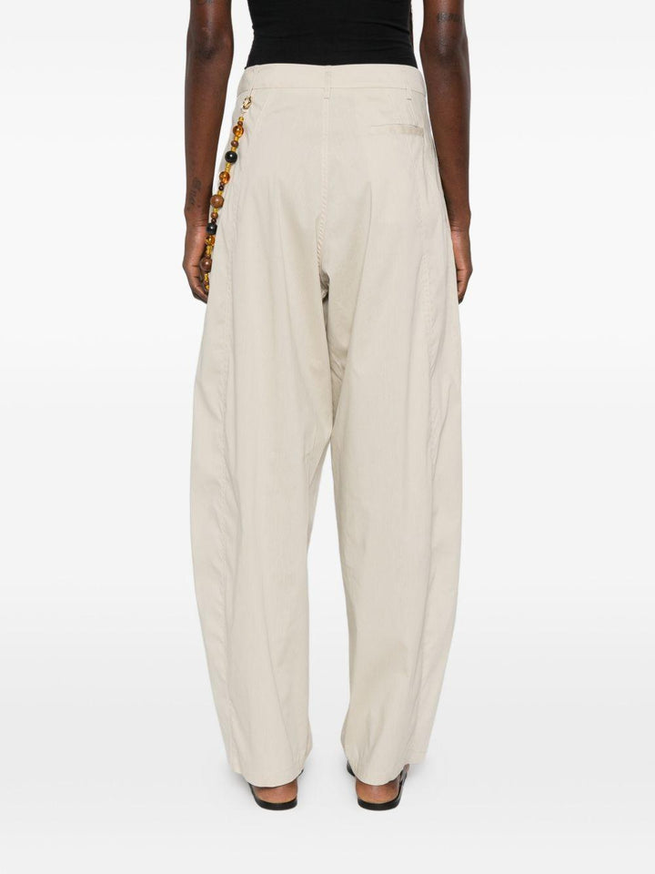 Pantaloni con perline 
