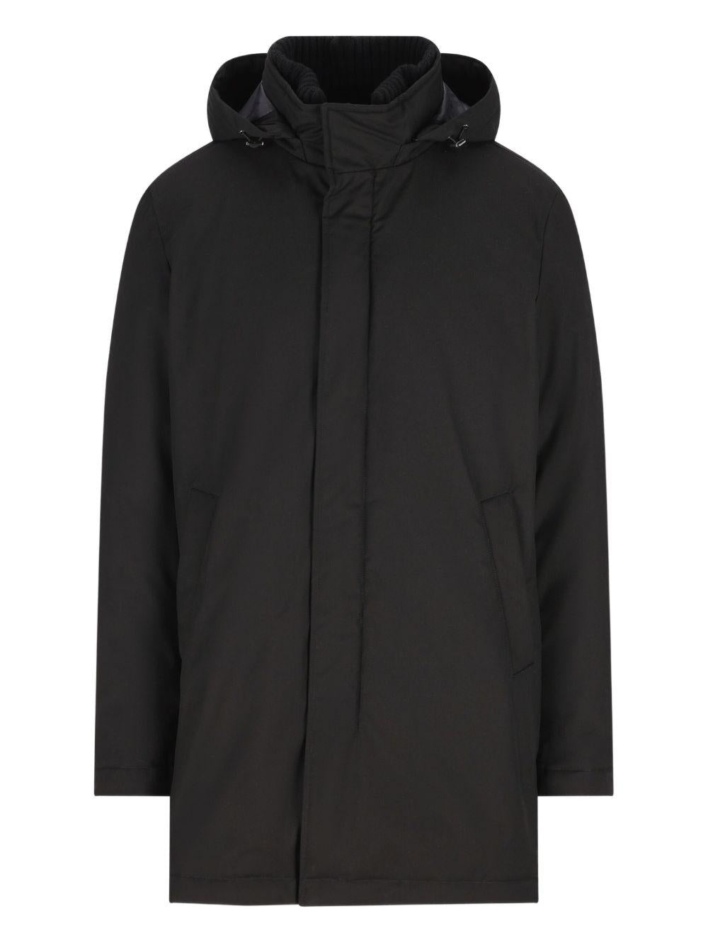 Cappotto imbottito nero 