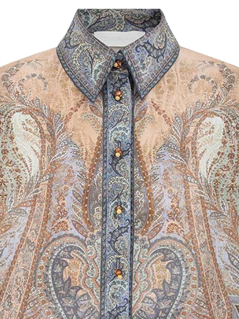 Camicia con stampa 