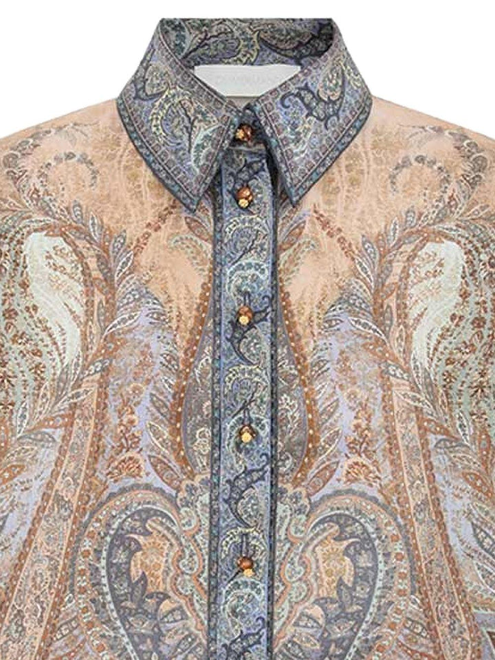 Camicia con stampa 