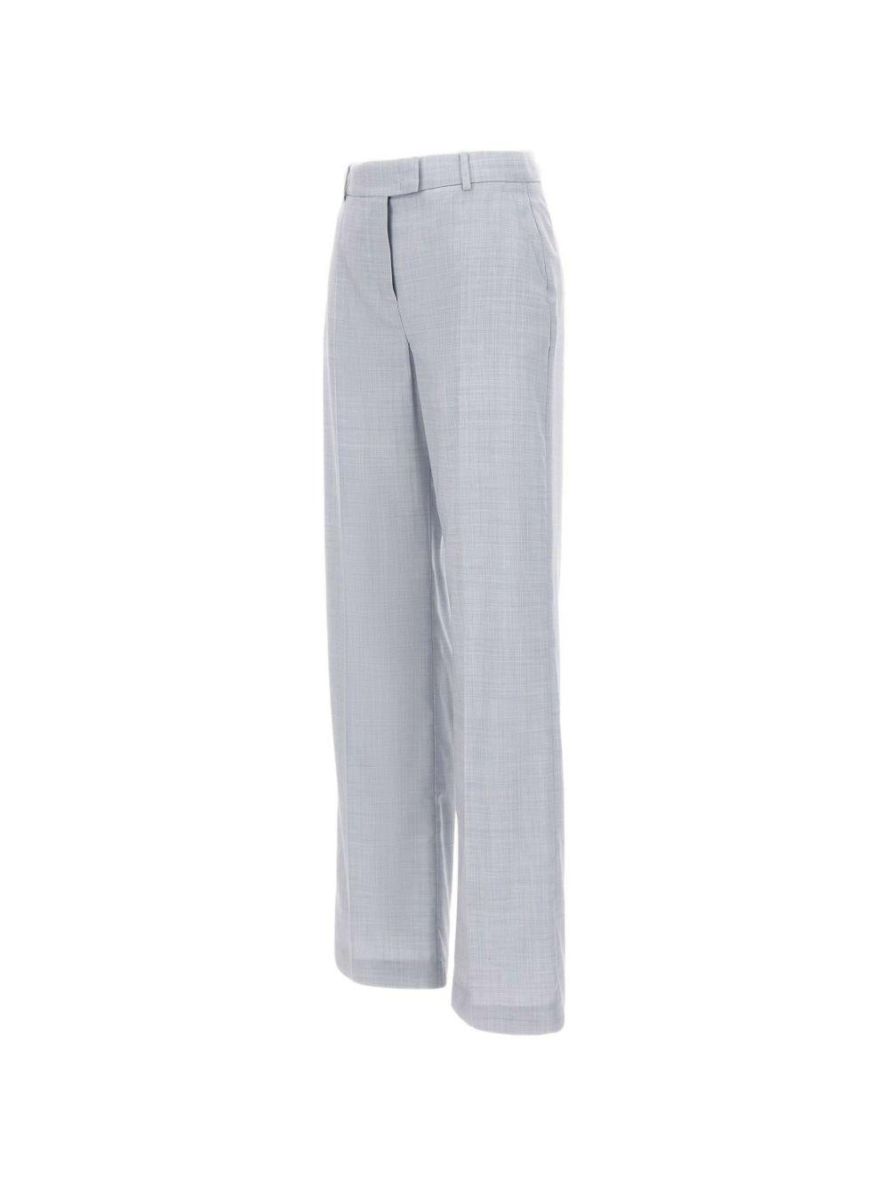 Pantaloni plissettati con tasche 