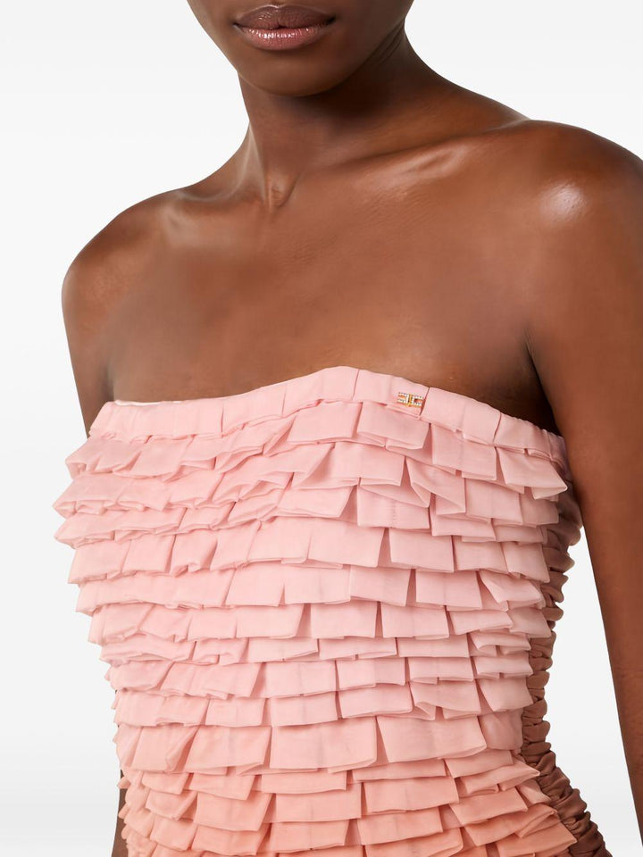 Abito corto in tulle 