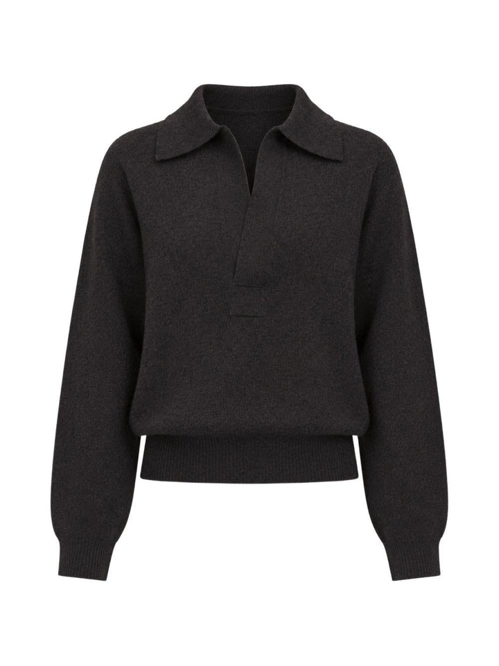 Maglione con scollo a V 