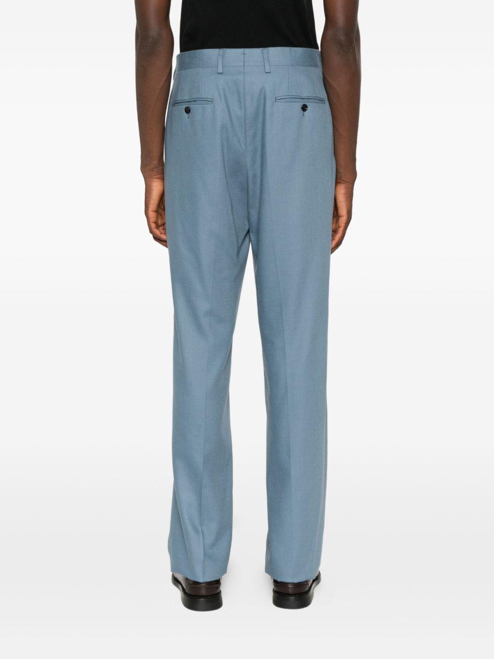 Pantaloni azzurri dritti 