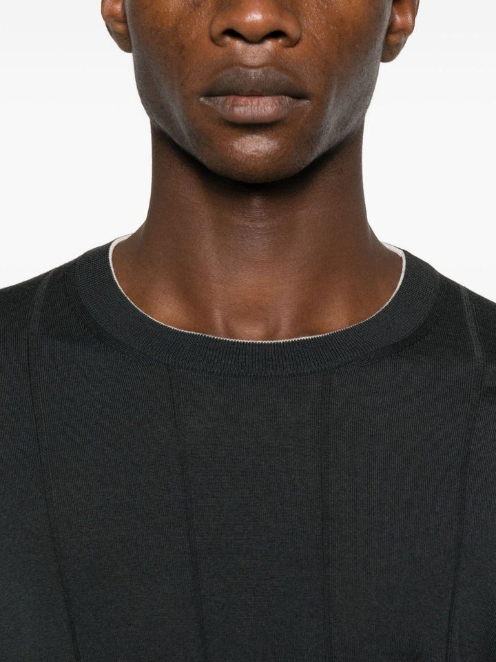 Maglione girocollo nero 