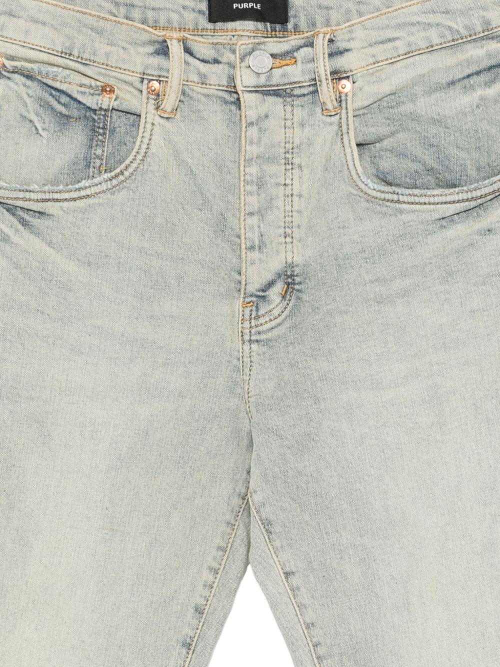 Jeans indigo effetto vissuto 