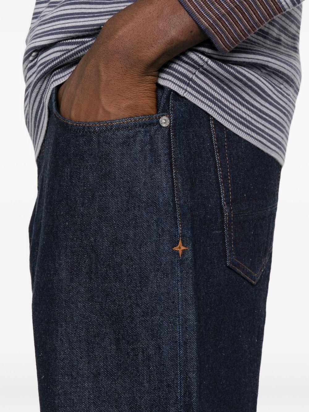 Jeans blu scuro dritti 