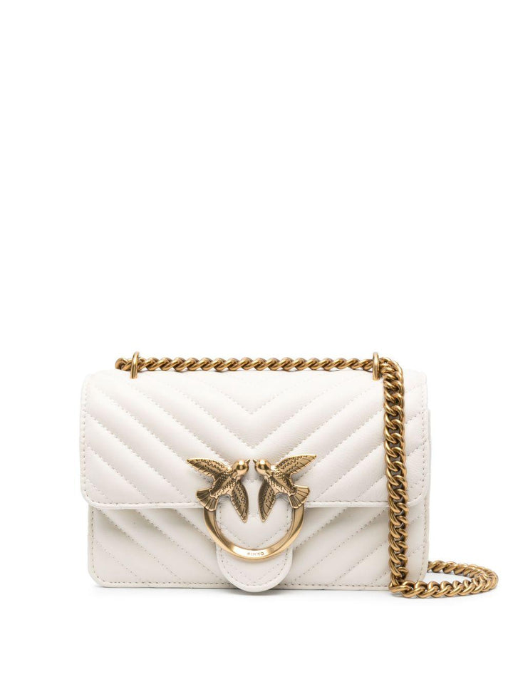Borsa a tracolla Lovebird trapuntata 