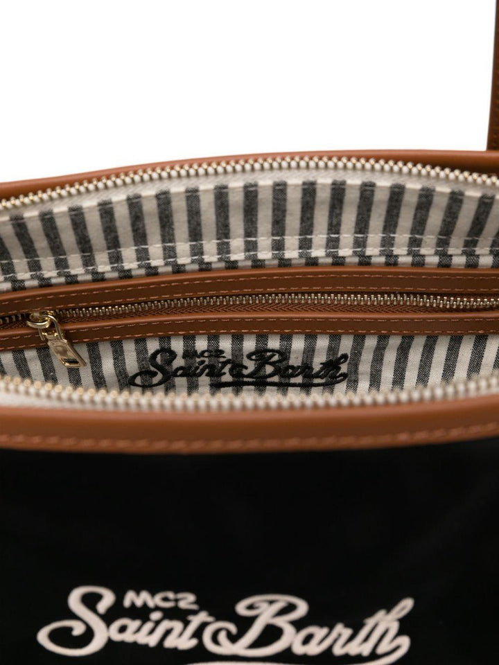 Borsa tote City media con ricamo 