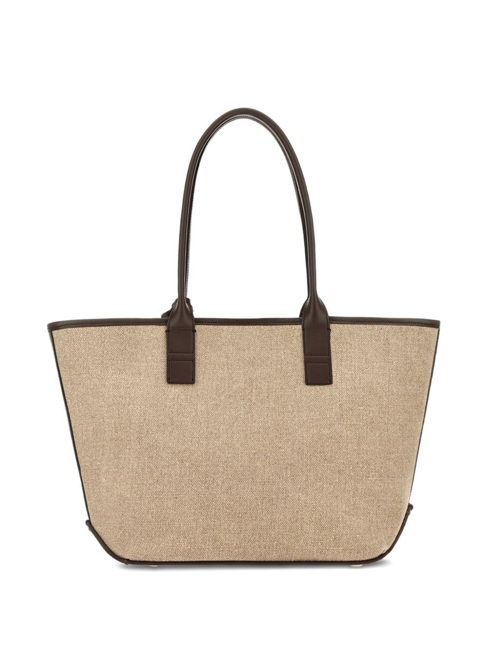 Borsa tote con ciondolo 