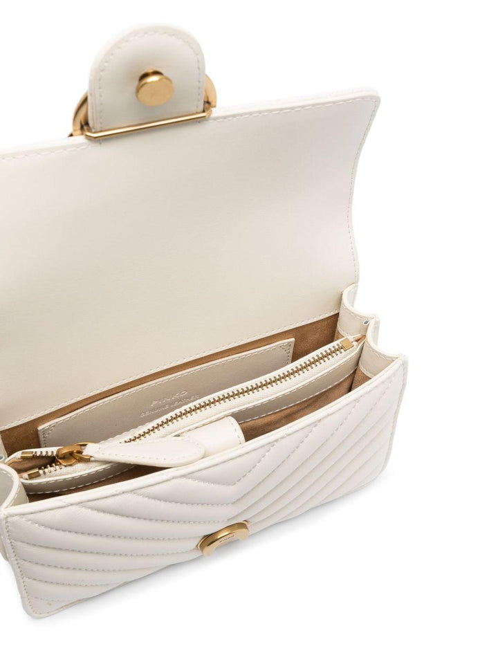 Borsa a tracolla Lovebird trapuntata 