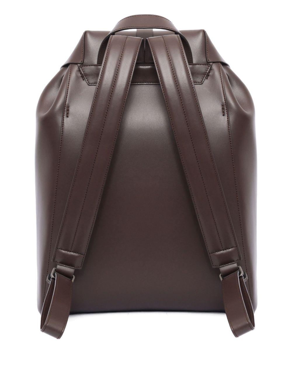 Zaino Alba in pelle marrone 
