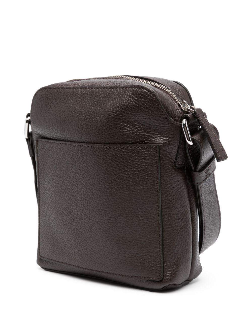 Borsa messenger Micron mini color caffè 